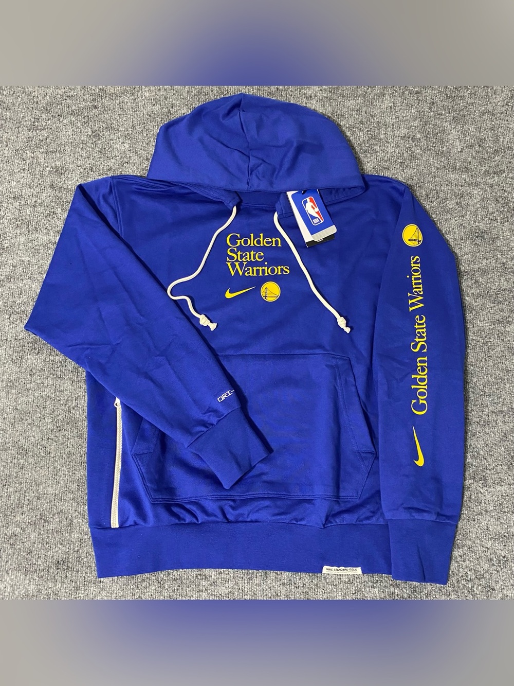 Nike Courtside Golden State Warriors Standard Issue  Hoodie Sweatshirt Mens M